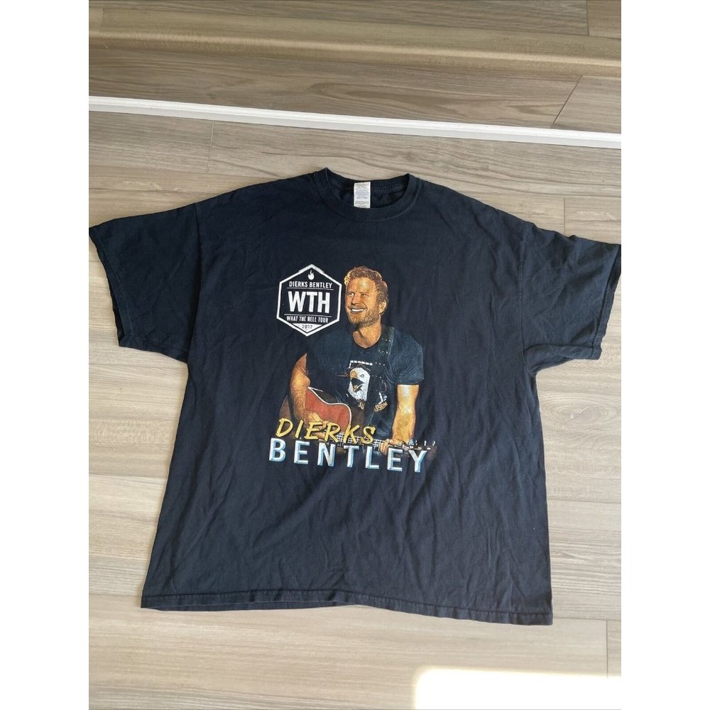 Dierks Bentley WTH Tour‎ 2017 T-Shirt Women’s XXL 2XL Black